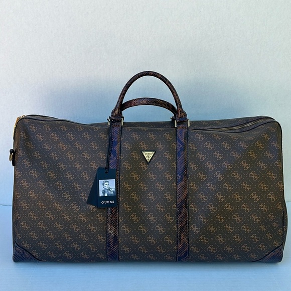 New GUESS Large UNISEX Travel bag - Picture 1 of 15